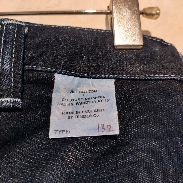 ウォード染め Tender co. 132 wide jeans デニム メンズのパンツ(デニム/ジーンズ)の商品写真