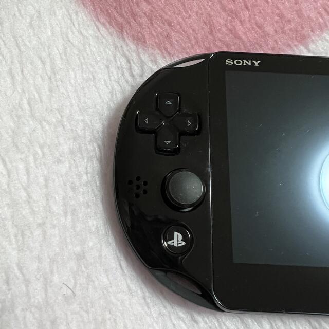 【値下げ】ps vita 2000 ブラック　美品① 6