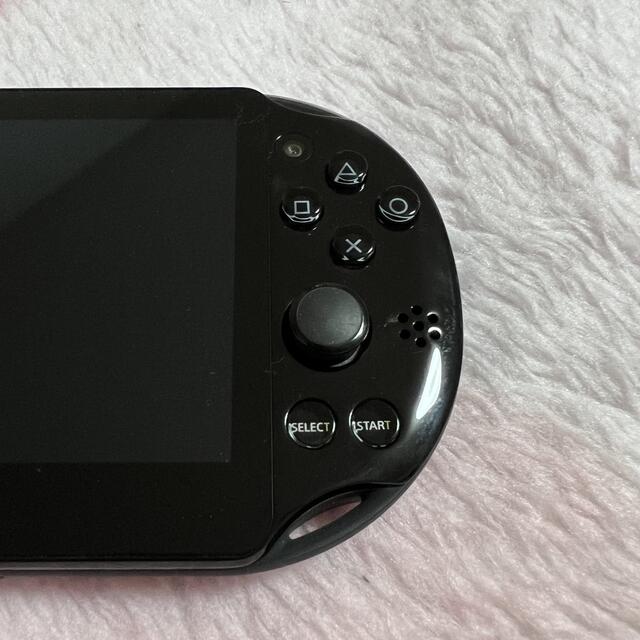 【値下げ】ps vita 2000 ブラック　美品① 7