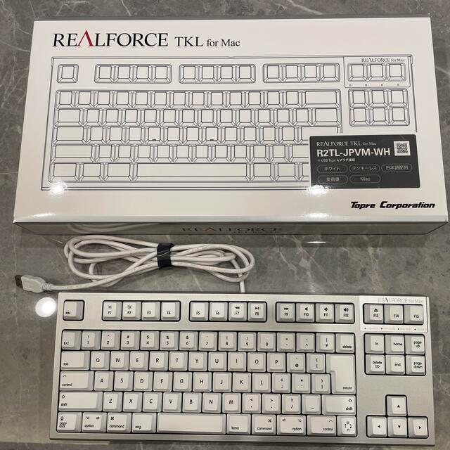 REALFORCE TKL for Mac R2TL-JPVM-WH - PC周辺機器