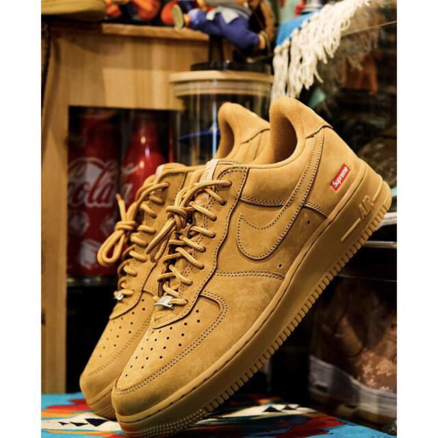 ★送料込み★supreme★NIKE★エアフォース1★AF1★Wheat★