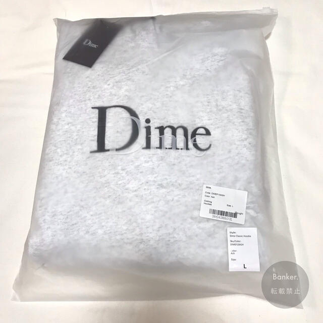 《新品/Lサイズ》Dime LOGO パーカー スウェット スエット トレーナー