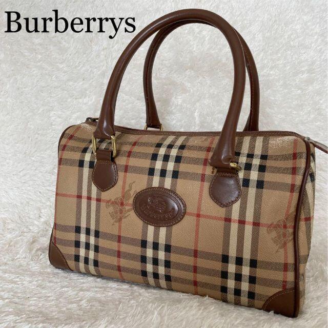 BURBERRY - vintage バーバリー ノバチェック ミニ ボストンバッグ ...