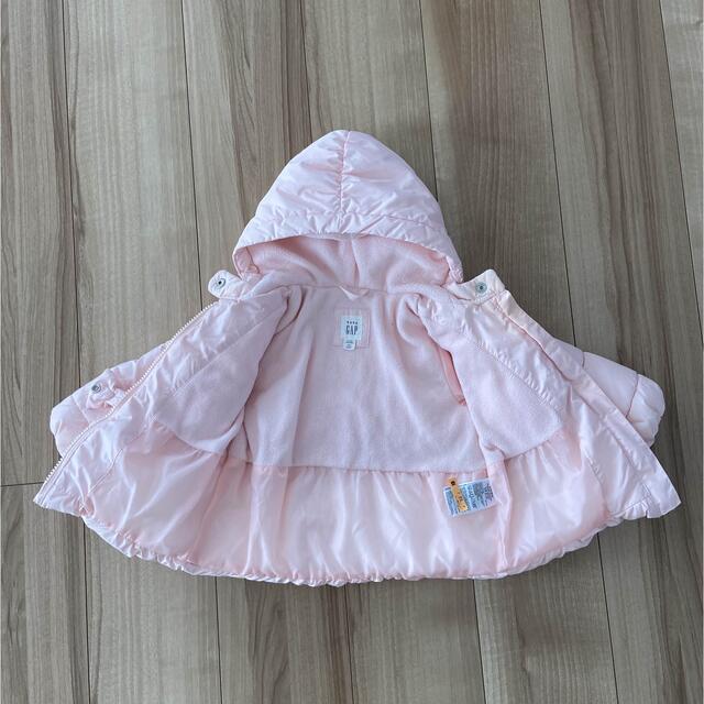 GAP(ギャップ)のクリーニング済・GAPダウン キッズ/ベビー/マタニティのキッズ服女の子用(90cm~)(ジャケット/上着)の商品写真