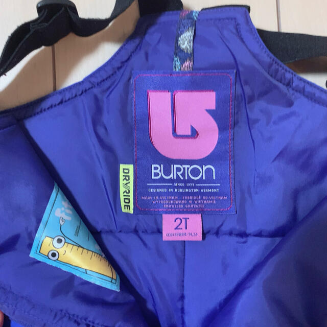 BURTON(バートン)のBURTON バートン キッズ 子ども ウエア  (サイズ  2T  90cm) スポーツ/アウトドアのスノーボード(ウエア/装備)の商品写真