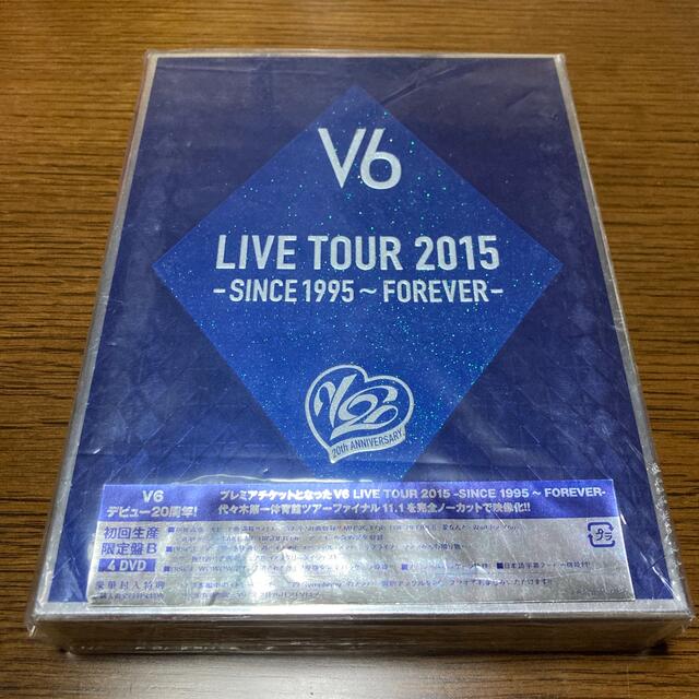 V6(ブイシックス)のLIVE　TOUR　2015　-SINCE　1995～FOREVER-（初回生産 エンタメ/ホビーのDVD/ブルーレイ(ミュージック)の商品写真