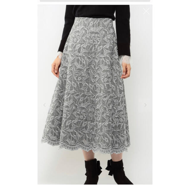 MISCH MASCH(ミッシュマッシュ)の今期ミッシュマッシュ☆刺繍フレアースカート レディースのスカート(ロングスカート)の商品写真