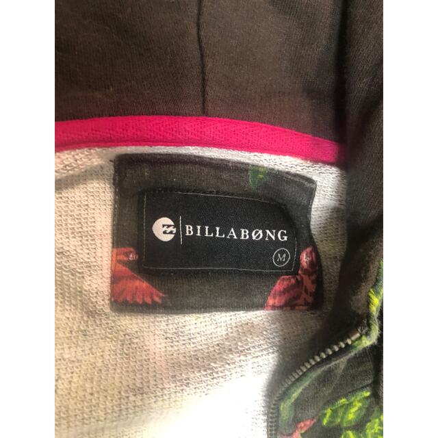 billabong(ビラボン)のビラボン BILLABONG 長袖ジップアップ スウェットパーカー 綿100% メンズのトップス(パーカー)の商品写真