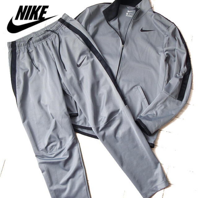 NIKE ナイキ M メンズ ジャージ上下 セットアップ グレー