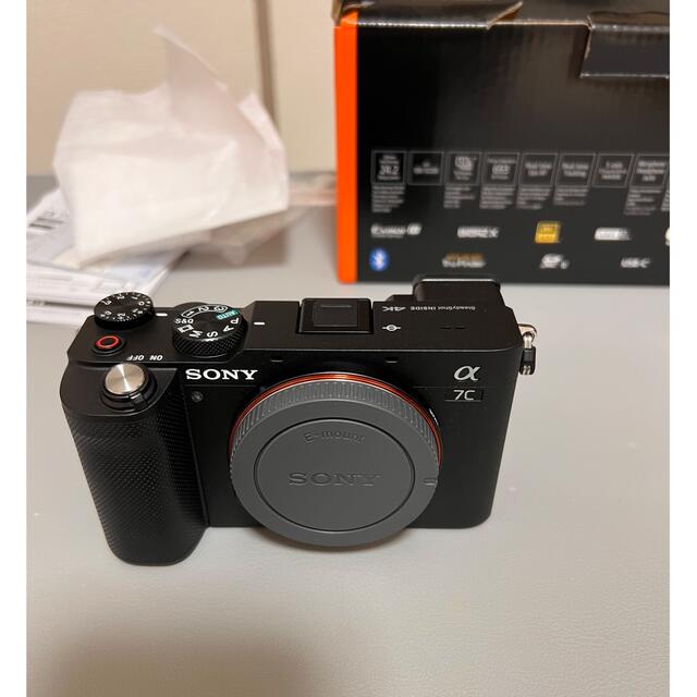 SONY(ソニー)のSONY α7C  ILCE-7C ボディ　ブラック スマホ/家電/カメラのカメラ(ミラーレス一眼)の商品写真