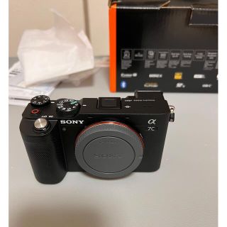 ソニー(SONY)のSONY α7C  ILCE-7C ボディ　ブラック(ミラーレス一眼)