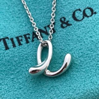 ティファニー(Tiffany & Co.)のTiffanyイニシャルe ネックレス 希少(ネックレス)