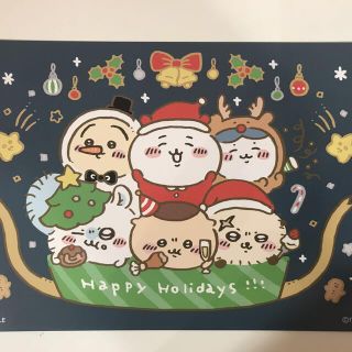 ちいかわ クリスマスカードの通販 by しまねこ's shop｜ラクマ