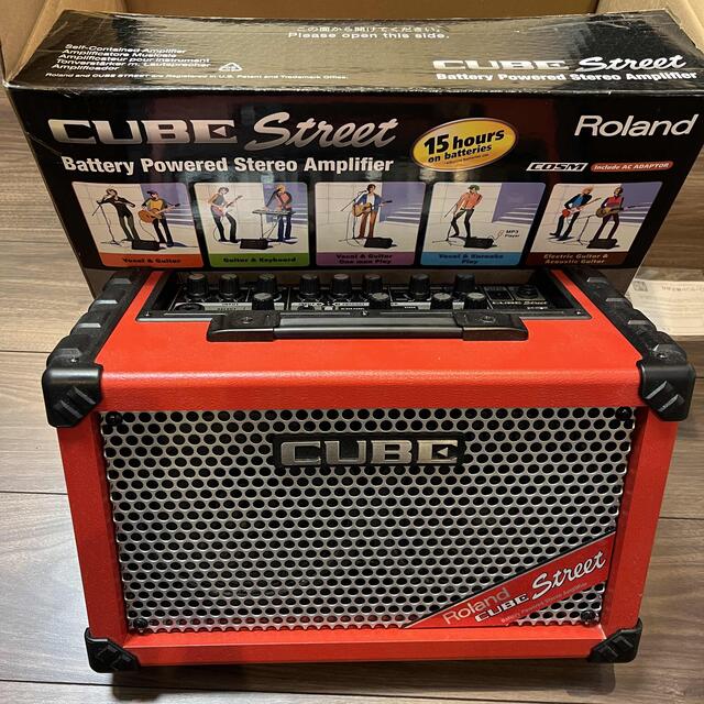 Roland CUBE Street red ケースセット