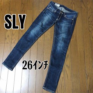 スライ(SLY)のSLY♥ローライズスキニーデニム(スキニーパンツ)