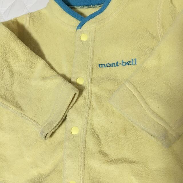 mont bell(モンベル)のモンベル　フリース キッズ/ベビー/マタニティのベビー服(~85cm)(ジャケット/コート)の商品写真