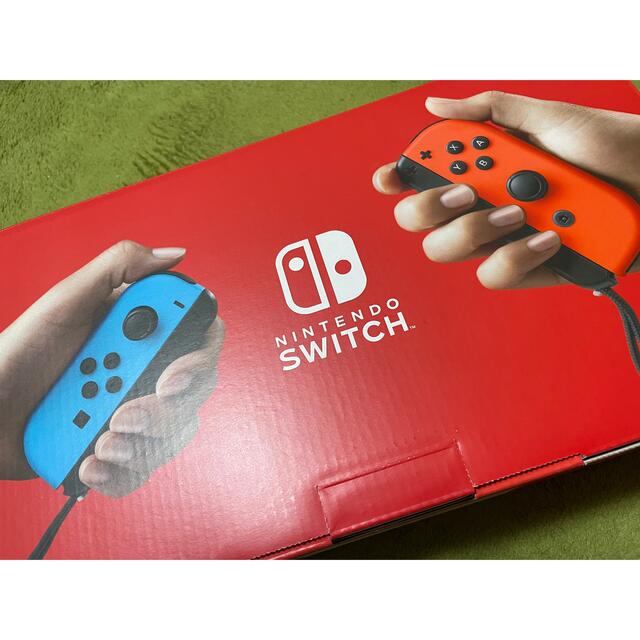 Nintendo Switch JoyConネオンブルー/ネオンレッド