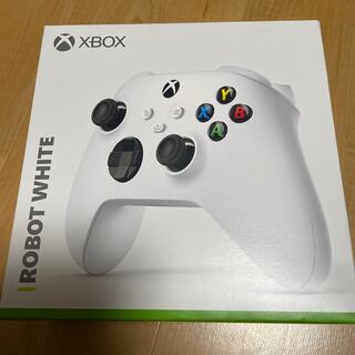 エックスボックス(Xbox)のxbox robot white ワイヤレスコントローラー新品未開封(その他)