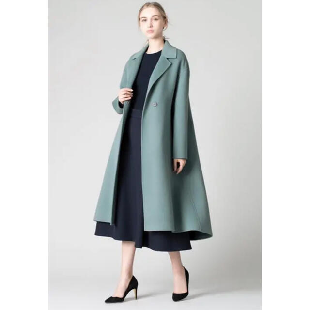 滝沢眞紀子愛用♡新品】アドーア ADORE ルチアーナリバーテーラードコート-