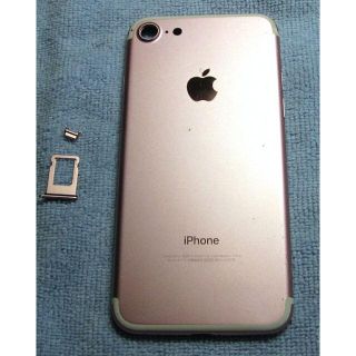 アップル(Apple)の№7　**ジャンク**　iPhone7 バックパネル ゴールド (その他)