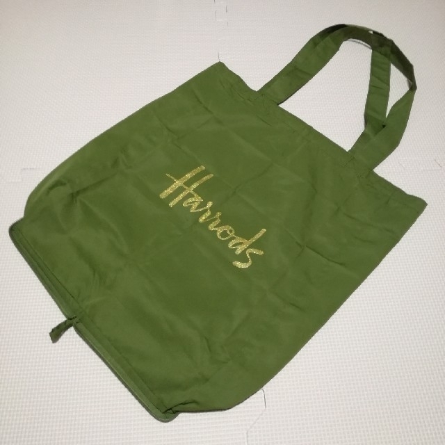 Harrods(ハロッズ)のハロッズ　エコバッグ レディースのバッグ(エコバッグ)の商品写真