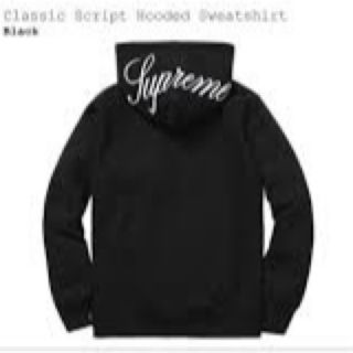 シュプリーム(Supreme)のSupreme Classic Script Hooded Sweatshirt(パーカー)