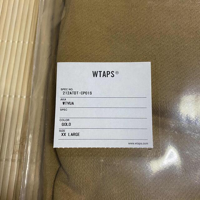 W)taps(ダブルタップス)の21AW 新品 WTAPS WTVUA スウェット ゴールド メンズのトップス(スウェット)の商品写真