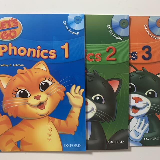 let’s go phonics 1,2,3 with CD