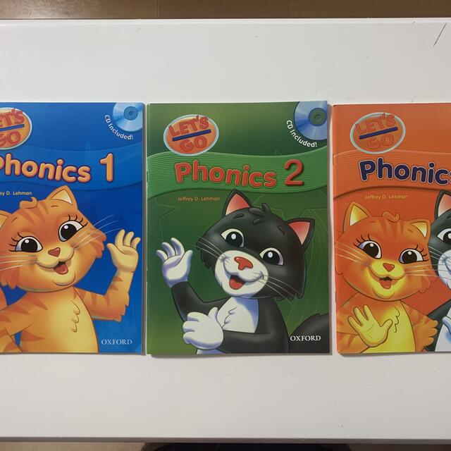 let’s go phonics 1,2,3 with CD