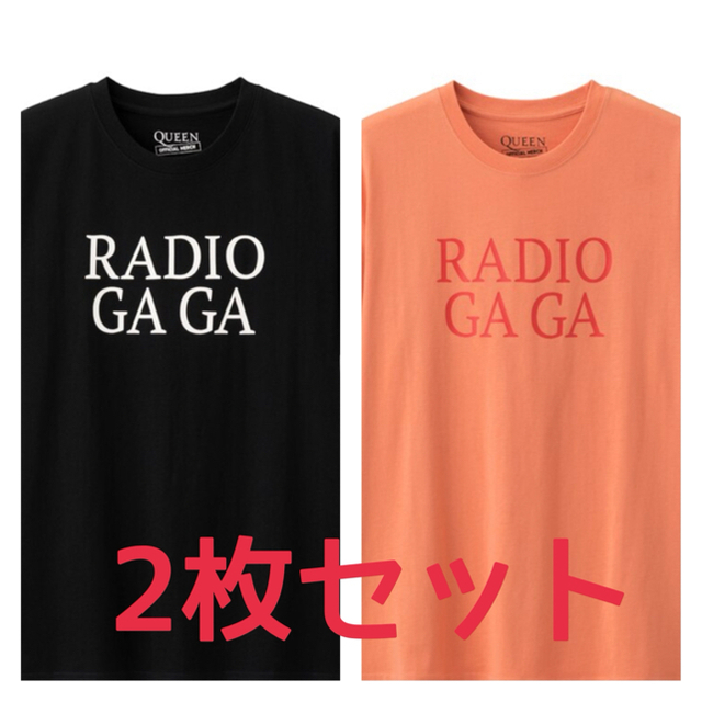 GU(ジーユー)の【QUEEN】GU グラフィックTシャツ 2枚セット④ メンズのトップス(Tシャツ/カットソー(半袖/袖なし))の商品写真