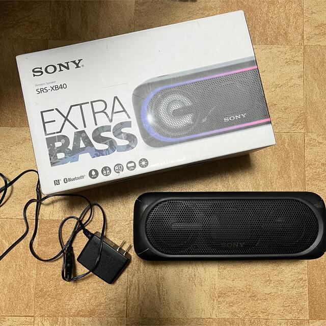 ソニーSONY SRS-XB40 Bluetooth ワイヤレススピーカー