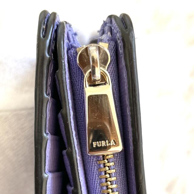 Furla(フルラ)のne.様専用 美品✨FURLA 二つ折り 財布 コンパクト レザー ラベンダー  レディースのファッション小物(財布)の商品写真