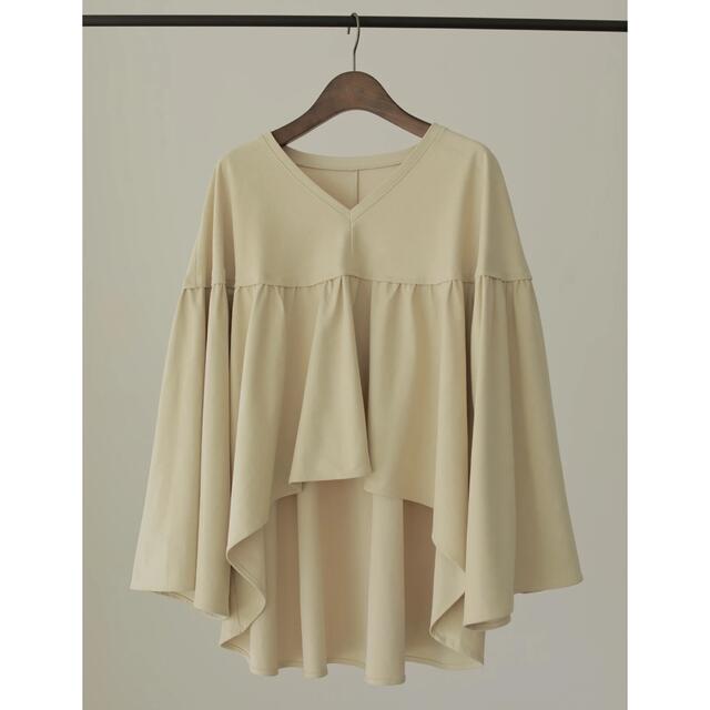 TODAYFUL(トゥデイフル)の[Hella] SUEDE GATHER BLOUSE レディースのトップス(シャツ/ブラウス(長袖/七分))の商品写真