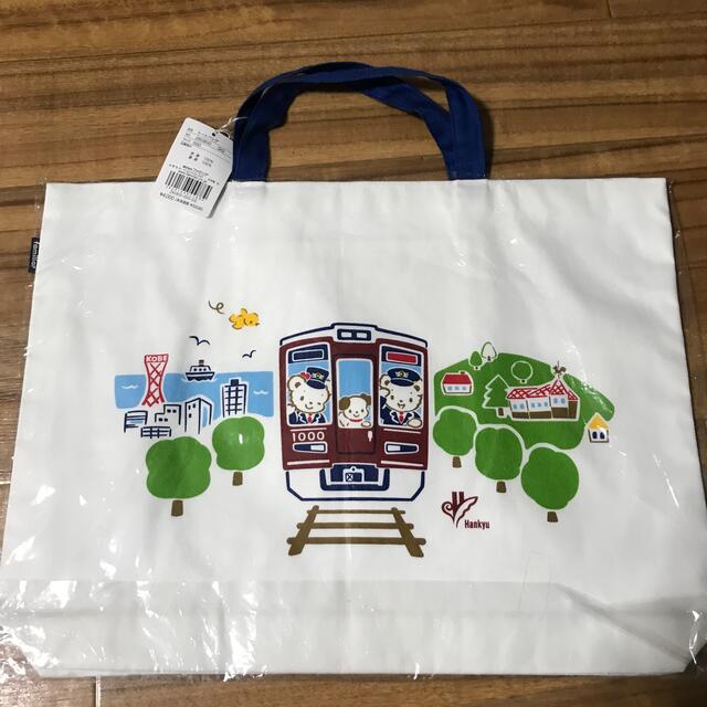 familiar 阪急電車コラボ レッスンバッグ 巾着3点 タオルハンカチ