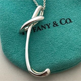 ティファニー(Tiffany & Co.)のTiffany ボリュームイニシャルt ロング チェーンネックレス希少(ネックレス)