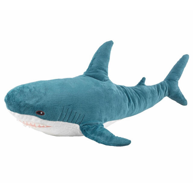 IKEA(イケア)の【新品・送料込み】IKEA  ブローハイ サメのぬいぐるみ　100 cm キッズ/ベビー/マタニティのおもちゃ(ぬいぐるみ/人形)の商品写真