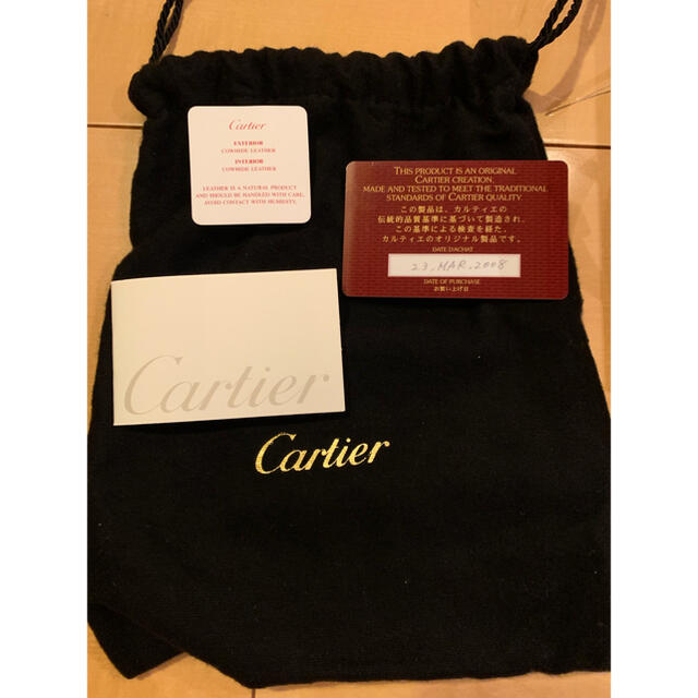 Cartier(カルティエ)のcartier belt ベルト　レザー メンズのファッション小物(ベルト)の商品写真