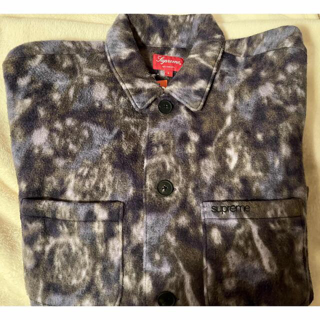 Supreme Paisley Fleece Shirt