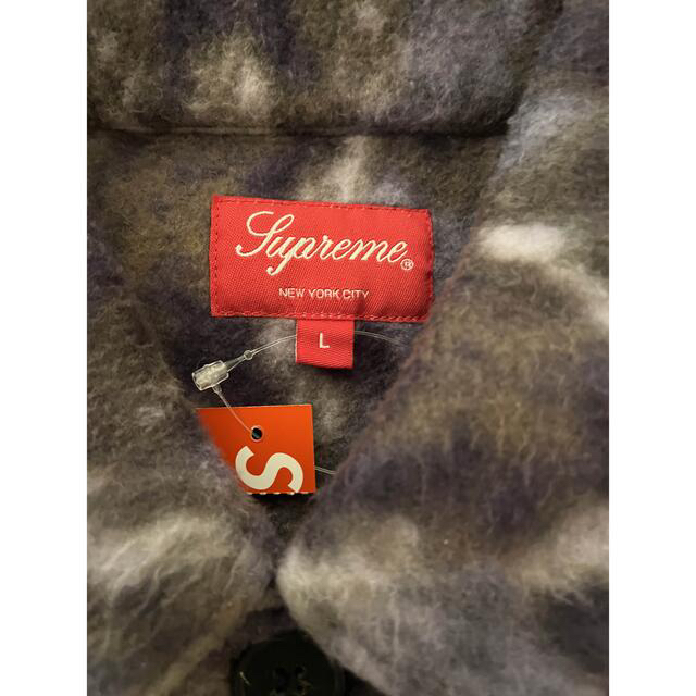 Supreme - supreme paisley fleece shirt purple Lの通販 by U Supreme - supreme paisley fleece shirt purple Lの通販 by U