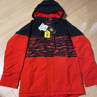 新品☆Burton バートン スノーボードウェア スノボジャケット M 赤*NJ-
