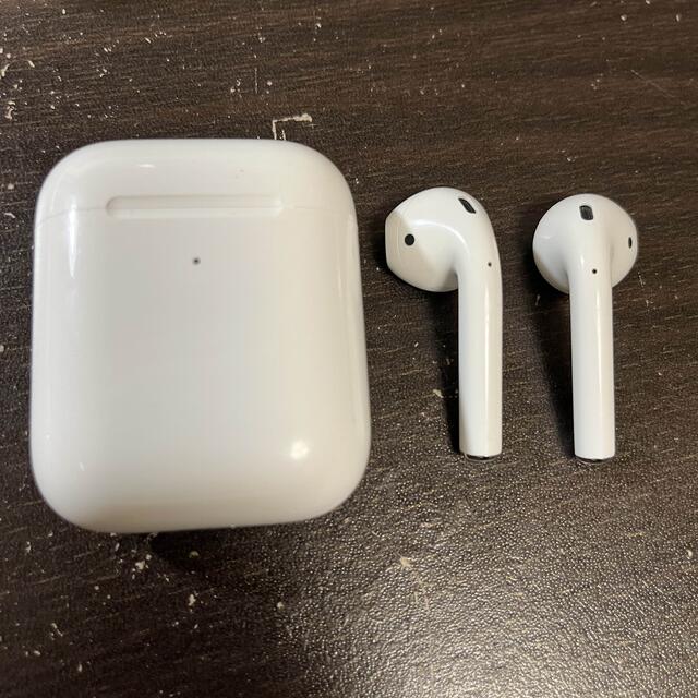 当日発送】AirPods 第二世代 MRXJ2J/A ワイヤレス充電対応-