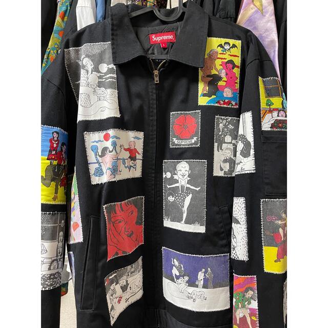 toshio saeki supreme work jacket Black L