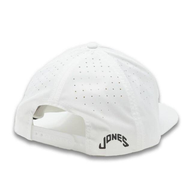 NIKE(ナイキ)のBOBO様専用 JONES ジョーンズ ゴルフキャップ 白　スナップバック帽子 スポーツ/アウトドアのゴルフ(ウエア)の商品写真