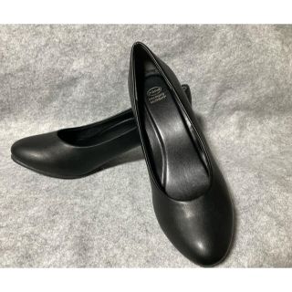 ドクターショール(Dr.scholl)のドクターショ－ル・黒パンプス・22.5〜23cmEEE(ハイヒール/パンプス)