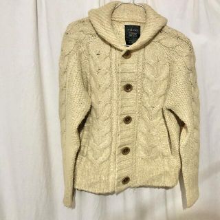 ダブルクローゼット(w closet)の【美品】w closet/エルボーパッチ カーディガン(カーディガン)