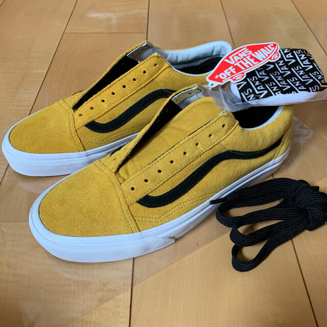 VANS(ヴァンズ)のvans oldskool インターモデル　イエロー　スウェード　suede メンズの靴/シューズ(スニーカー)の商品写真