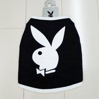 プレイボーイ(PLAYBOY)のプレイボーイTシャツ　犬服（ブラック）(犬)