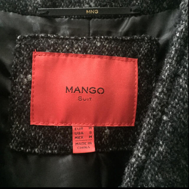 MANGO(マンゴ)の美品＊MANGO＊2WAYカラーWコート レディースのジャケット/アウター(チェスターコート)の商品写真