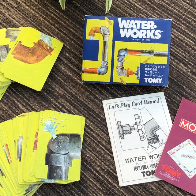 Takara Tomy(タカラトミー)の【カードゲーム】  Waterworks エンタメ/ホビーのテーブルゲーム/ホビー(トランプ/UNO)の商品写真