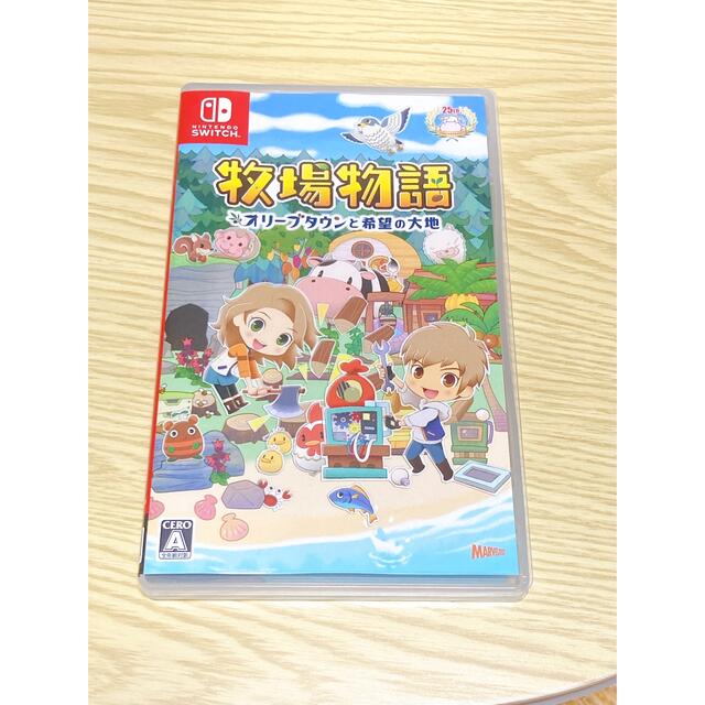 Nintendo Switch(ニンテンドースイッチ)の【Switch】牧場物語 オリーブタウンと希望の大地【ソフト・攻略本】 エンタメ/ホビーのゲームソフト/ゲーム機本体(携帯用ゲームソフト)の商品写真